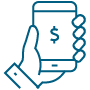 mobile banking icon